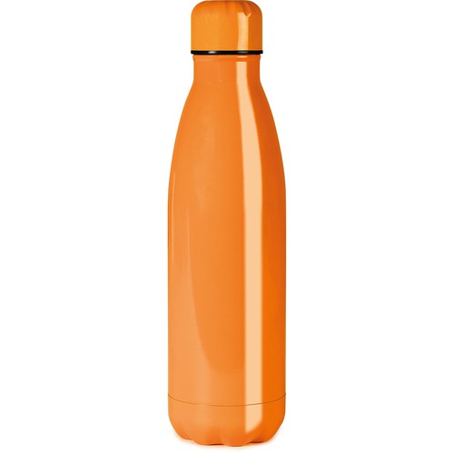 500 ML FLUO COLOURS VACUUM STEEL BOTTLE WITH DOUBLE INSULATING WALL