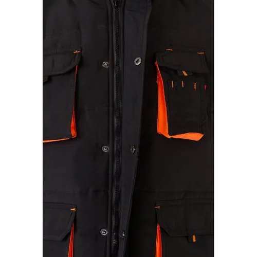 VL NERGAL. Padded vest, two-tone, multi-pocket (120g/m²), in polyester (100%) VL NERGAL. Padded vest, two-tone, multi-pocket (120g/m²), in polyester (100%)