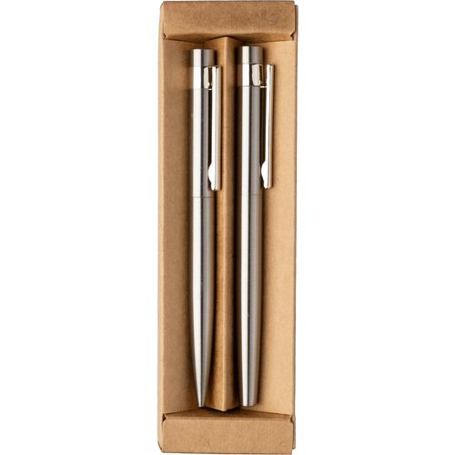 Recycled stainless steel writing set Fritz Recycled stainless steel writing set Fritz