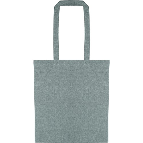 100% RECYCLED COTTON (150 gr/m²) SHOPPING BAG WITH GUSSET