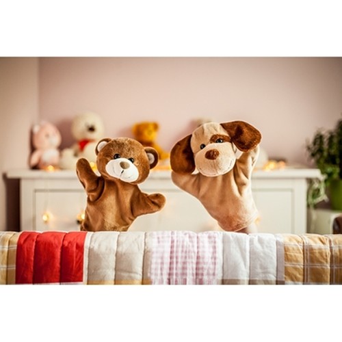 Plush dog, hand puppet | Obie Plush dog, hand puppet | Obie