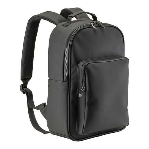 Mochila para ordenador portátil (15) en PU suave resistente al agua.