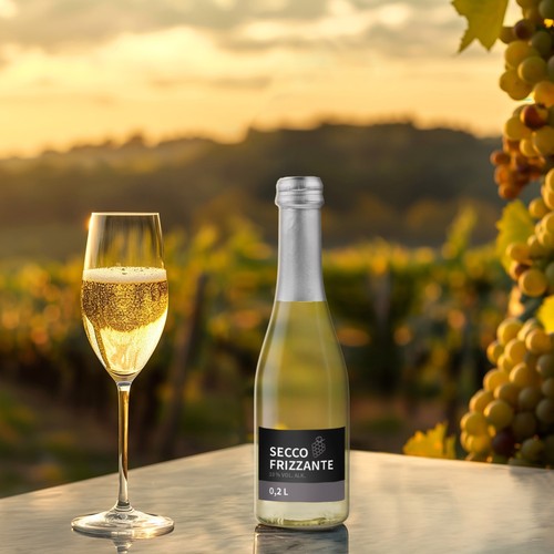 Secco, 02 l (glas), Body Label