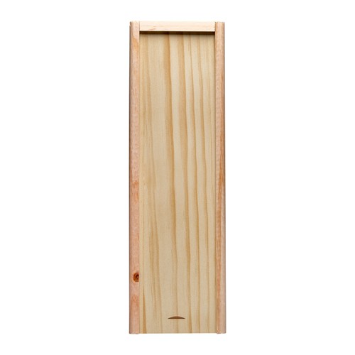 Wine box with sliding lid 1 compartment