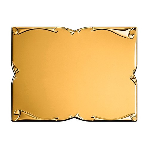 SUBLIMAZ PARCHMENT GOLD PLATE. 230x180mm SUBLIMAZ PARCHMENT GOLD PLATE. 230x180mm