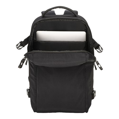 Travel backpack with laptop compartment 15 inch in nylon taslon Travel backpack with laptop compartment 15 inch in nylon taslon