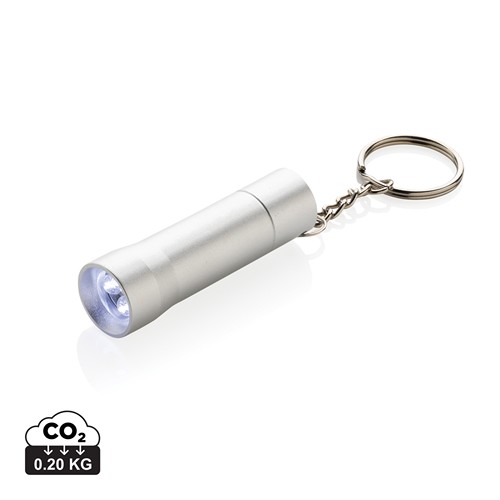 Flash RCS recycled aluminium keychain torch