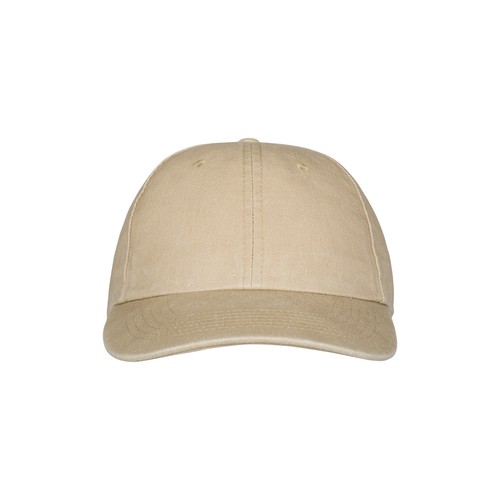 260 g/m2 stone washed cotton baseball cap, 6 panels