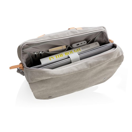 Borsa porta PC in canvas senza PVC Borsa porta PC in canvas senza PVC