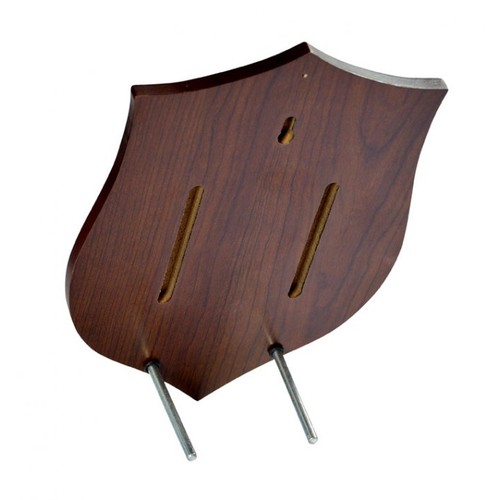 PLAQUE SHIELD WALNUT 190x260x15 mm PLAQUE SHIELD WALNUT 190x260x15 mm