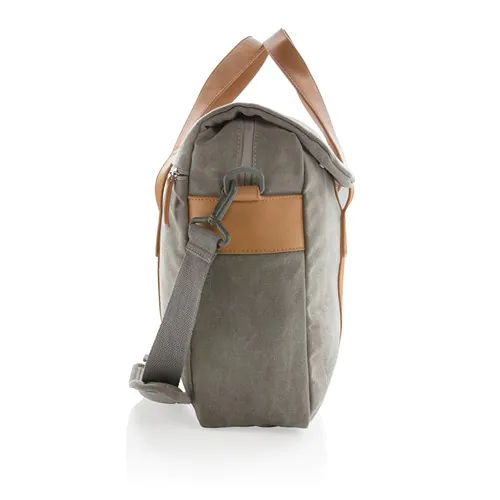 Borsa porta PC in canvas senza PVC Borsa porta PC in canvas senza PVC