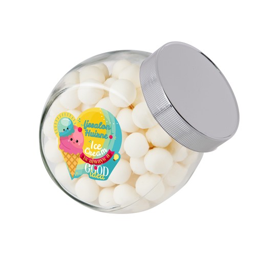Medium glass jar 0,9 liter