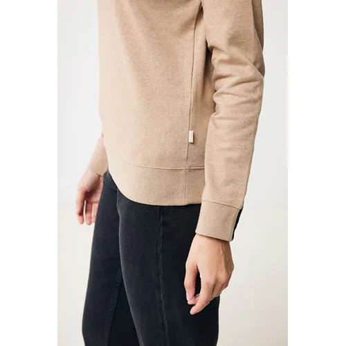 IQONIQ Denali ungefärbt. Rundhals-Sweater aus recycelter BW