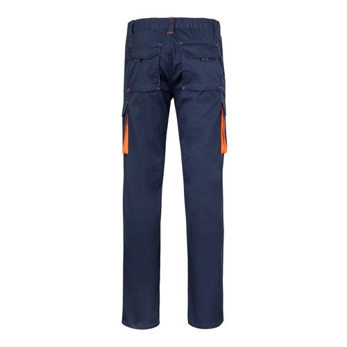 VL FIDES. Two-tone, multi-pocket stretch trousers (240g/m²), in cotton (46%), EME (38%) and polyester (16%) VL FIDES. Two-tone, multi-pocket stretch trousers (240g/m²), in cotton (46%), EME (38%) and polyester (16%)
