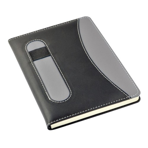 BLOC-NOTES GRIS/NOIR (SANS BOITE) BLOC-NOTES GRIS/NOIR (SANS BOITE)