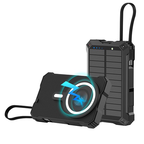 Batería externa solar Metmaxx® «SolarPowerBank Evo»