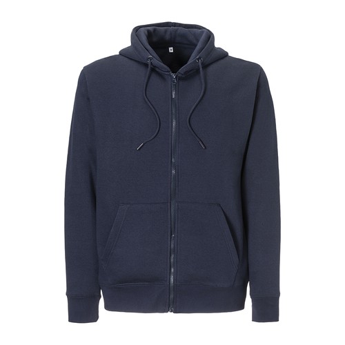 Unisex sweatshirt made of 280 g/m2 organic fabric (80% organic cotton and 20% recycled pol
