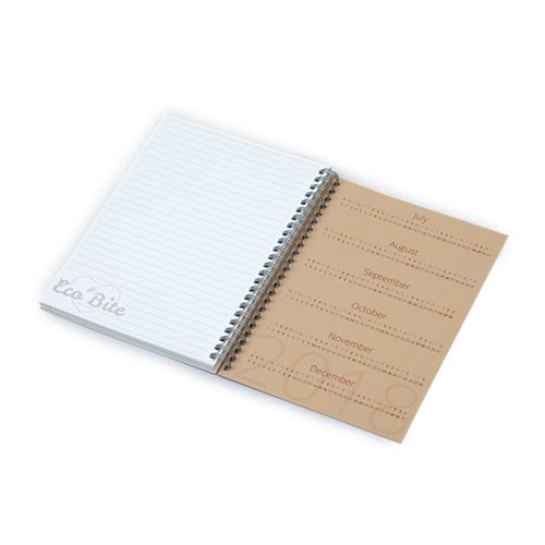 Blocco appunti in copertina morbida a spirale ECO