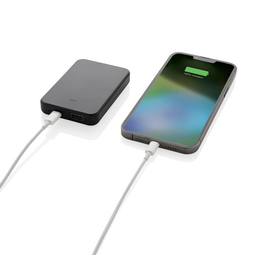 Powerbank Boostcore RCS plástico reciclado 5.000 mAh USB C Powerbank Boostcore RCS plástico reciclado 5.000 mAh USB C