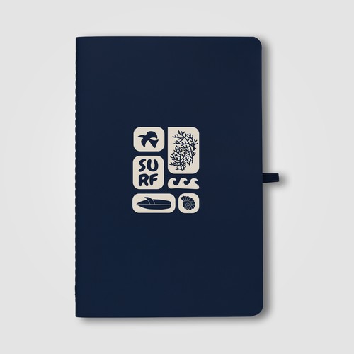 Monolith Stone Paper Soft Touch Lined Journal - A5