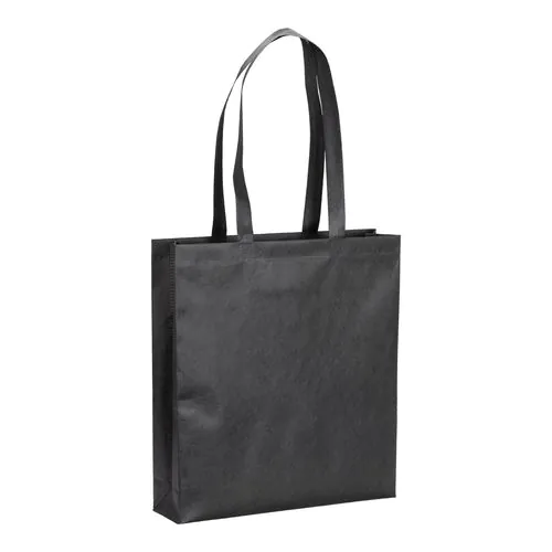 Tote bag thermosoudé en R-pet 80 g/ m2 avec soufflet Tote bag thermosoudé en R-pet 80 g/ m2 avec soufflet