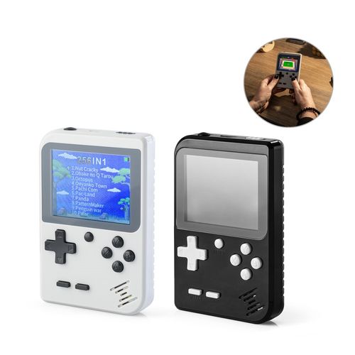BOWSER. Portable games console with 256 classic games