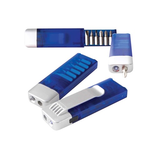 6 screwdrivers + LED torch set Magali 6 screwdrivers + LED torch set Magali