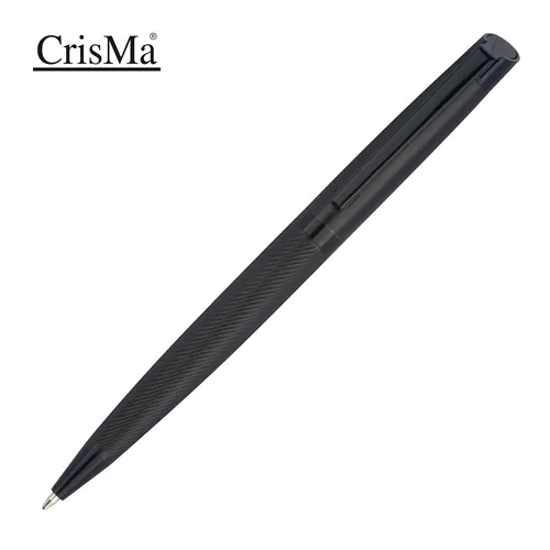 CrisMa stylo à bille twist en acier inoxydable