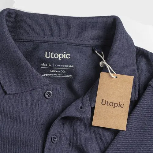 100% recycled fabric polo 100% recycled fabric polo