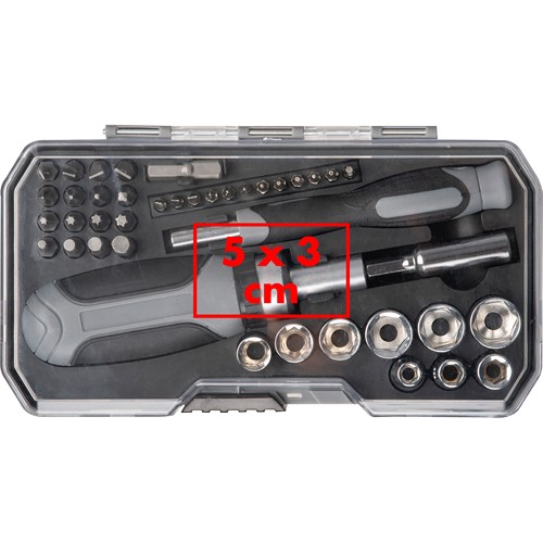 41-piece tool set incl. ratchet