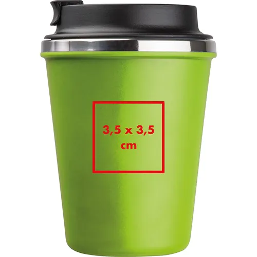 Stainless steel drinking cup 350ml
