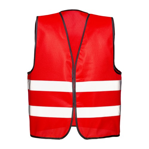 vest met reflecterende strepen