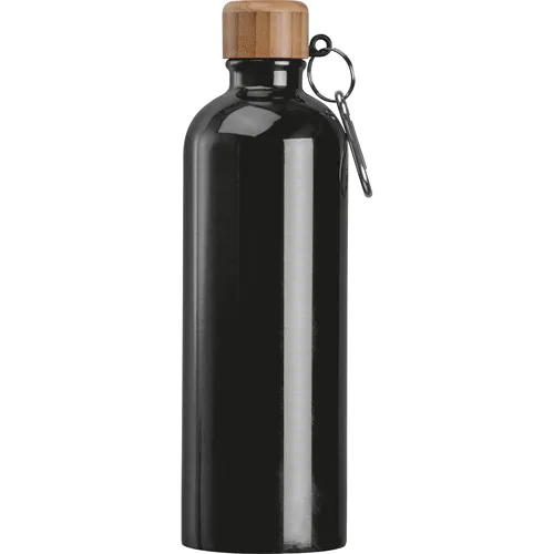 Gourde en acier inoxydable avec mousqueton, 750ml Gourde en acier inoxydable avec mousqueton, 750ml