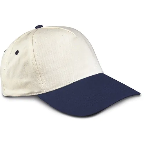 GORRA DE GOLF DE 5 PANELES 100% ALGODÓN