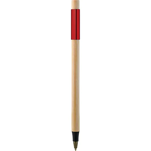 BAMBOO AND ALUMINUM BALLPOINT PEN BAMBOO AND ALUMINUM BALLPOINT PEN