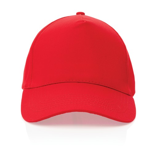 Casquette 5 panneaux en coton recyclé 190gr IMPACT Casquette 5 panneaux en coton recyclé 190gr IMPACT