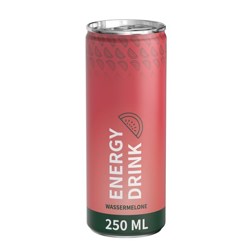 Energy Drink Watermelon (GER), 250 ml, Fullbody