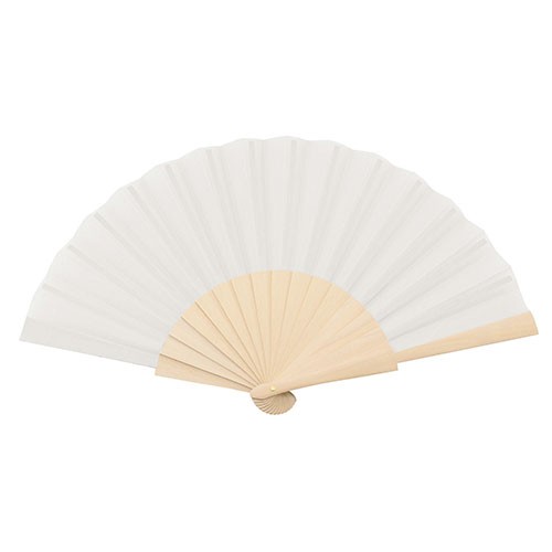 Wood and polyester fan Maden