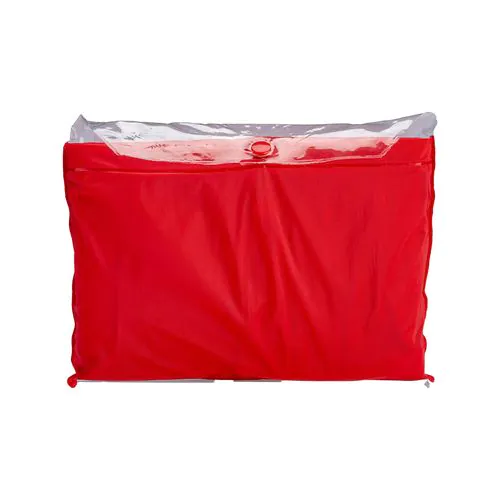 Embossed PVC (200 g) raincoat, supplied in a pocket-sized bag. One size Embossed PVC (200 g) raincoat, supplied in a pocket-sized bag. One size