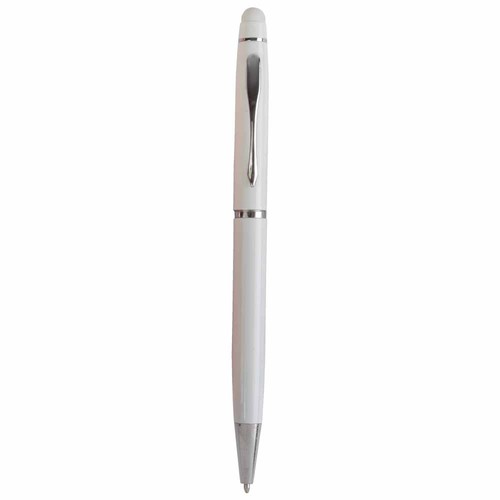 Boligrafo de metal con goma para pantalla tàctil
