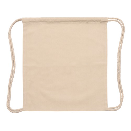 Backpack bag with drawstring, made of 120 g/m² RPE Edno