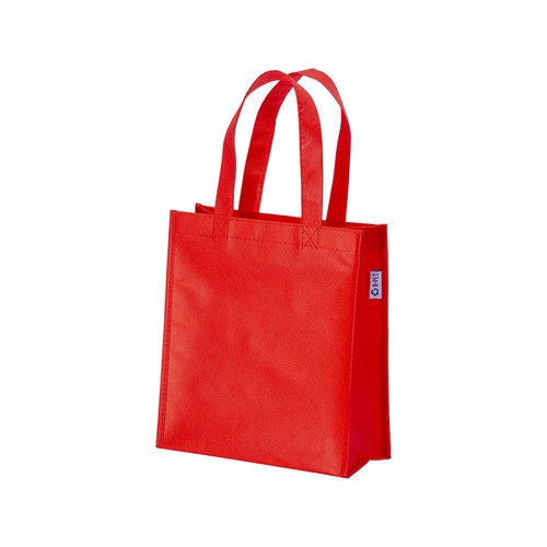 80 g / m2 R-pet mini shopping bag with short handles and gusset 80 g / m2 R-pet mini shopping bag with short handles and gusset