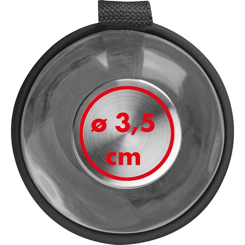 Bottiglia in vetro da 1000 ml con copertura in neoprene JESSICA