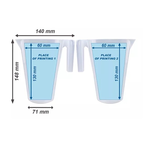 Measuring cup Smart 500 ml Measuring cup Smart 500 ml