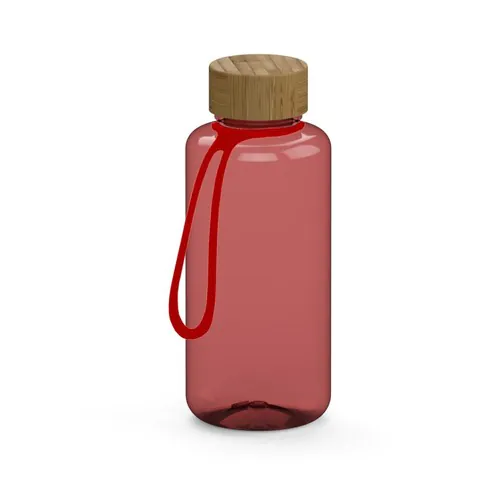 Gourde "Natural" transparente incl. attache, 1,0 l