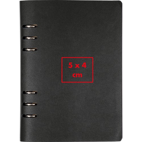 A5 ring binder with PU cover A5 ring binder with PU cover