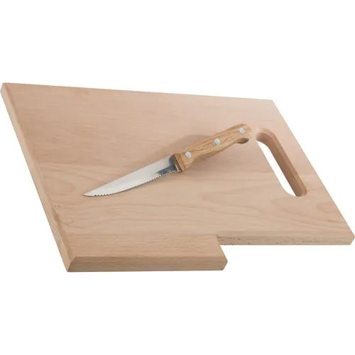 Wooden board with knife Lizzano Wooden board with knife Lizzano