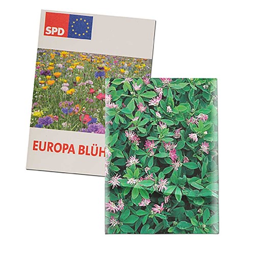 Zaadzakjes mini gerecycled papier - Persisch Klaver