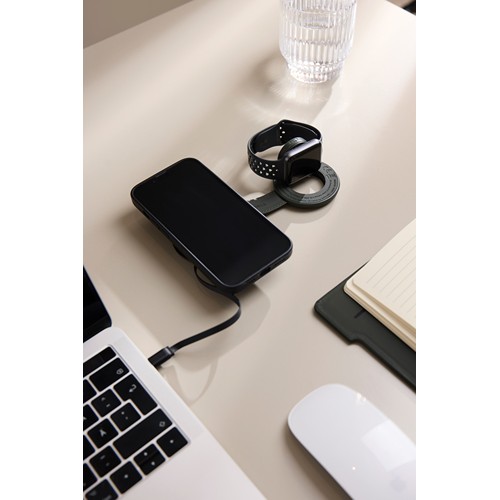 VINGA Baltimore RCS Chargeur de voyage sans fil 2-en-1 15W
