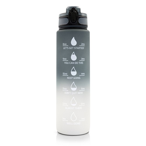 Bouteille de motivation 1000 ml Air Gifts | Kayleigh